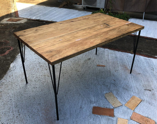 特別にラブリコのテーブル脚で作ったダイニングテーブルを大公開 ミガルドア